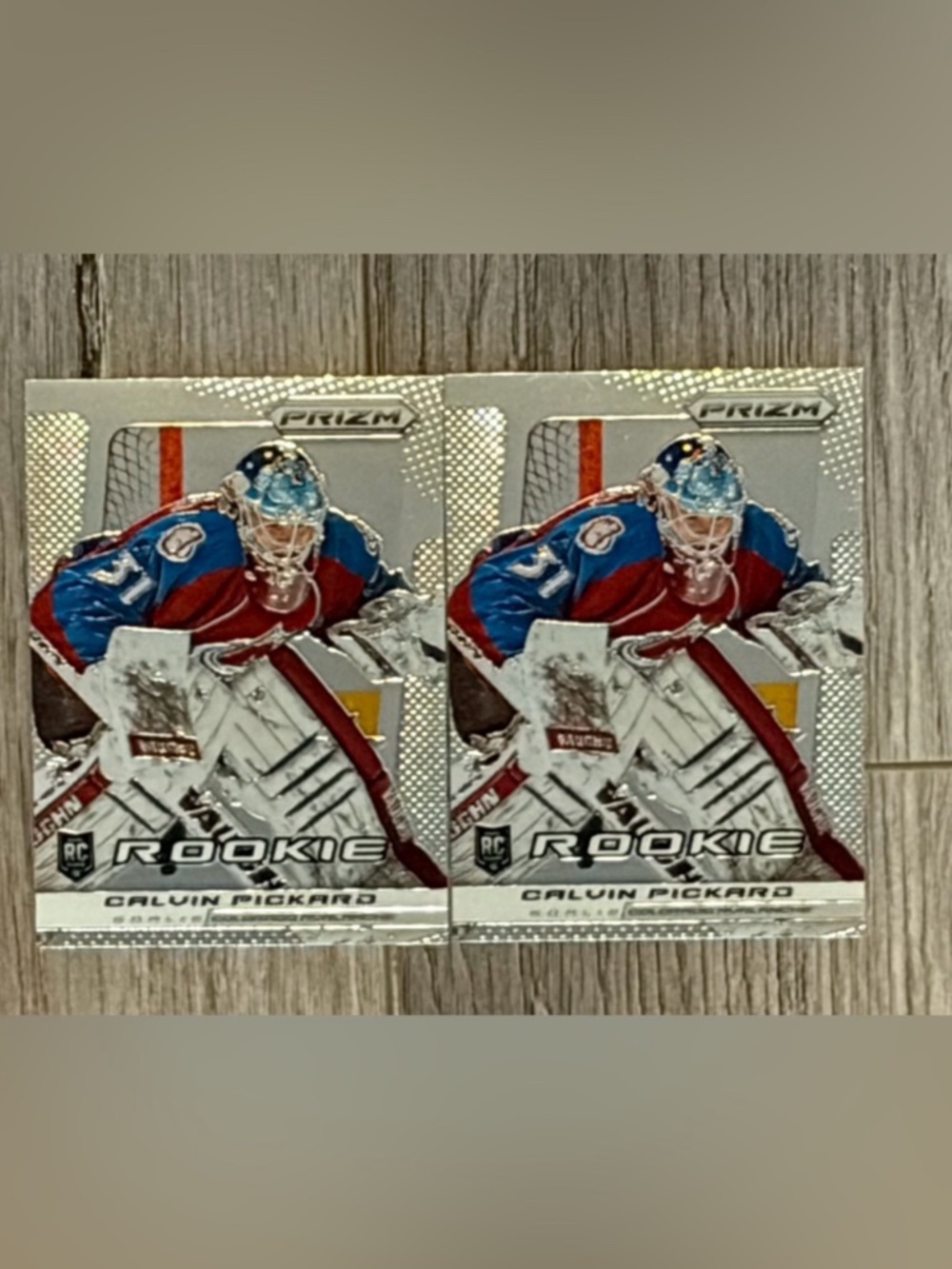 All 2 Calvin Puckard 2013/14 Panini Prizm Edmonton Oilers Rookie RC Hockey Cards